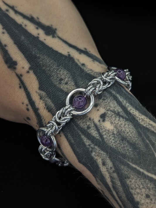 ZEPHIRA Bracelet with Amethyst