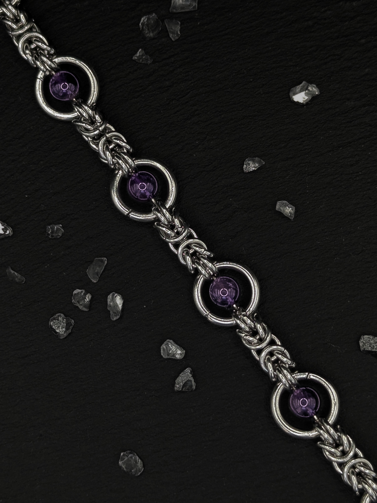 ZEPHIRA Bracelet with Amethyst
