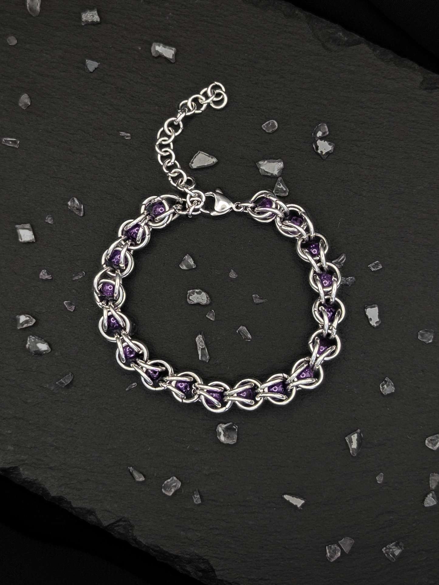 SELENE Bracelet with Amethyst