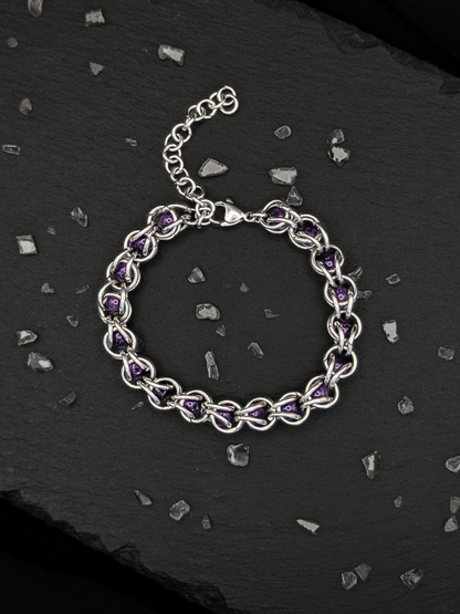 SELENE Bracelet with Amethyst