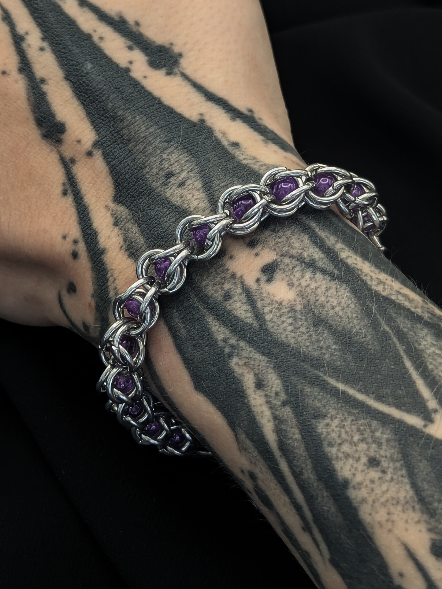 SELENE Bracelet with Amethyst