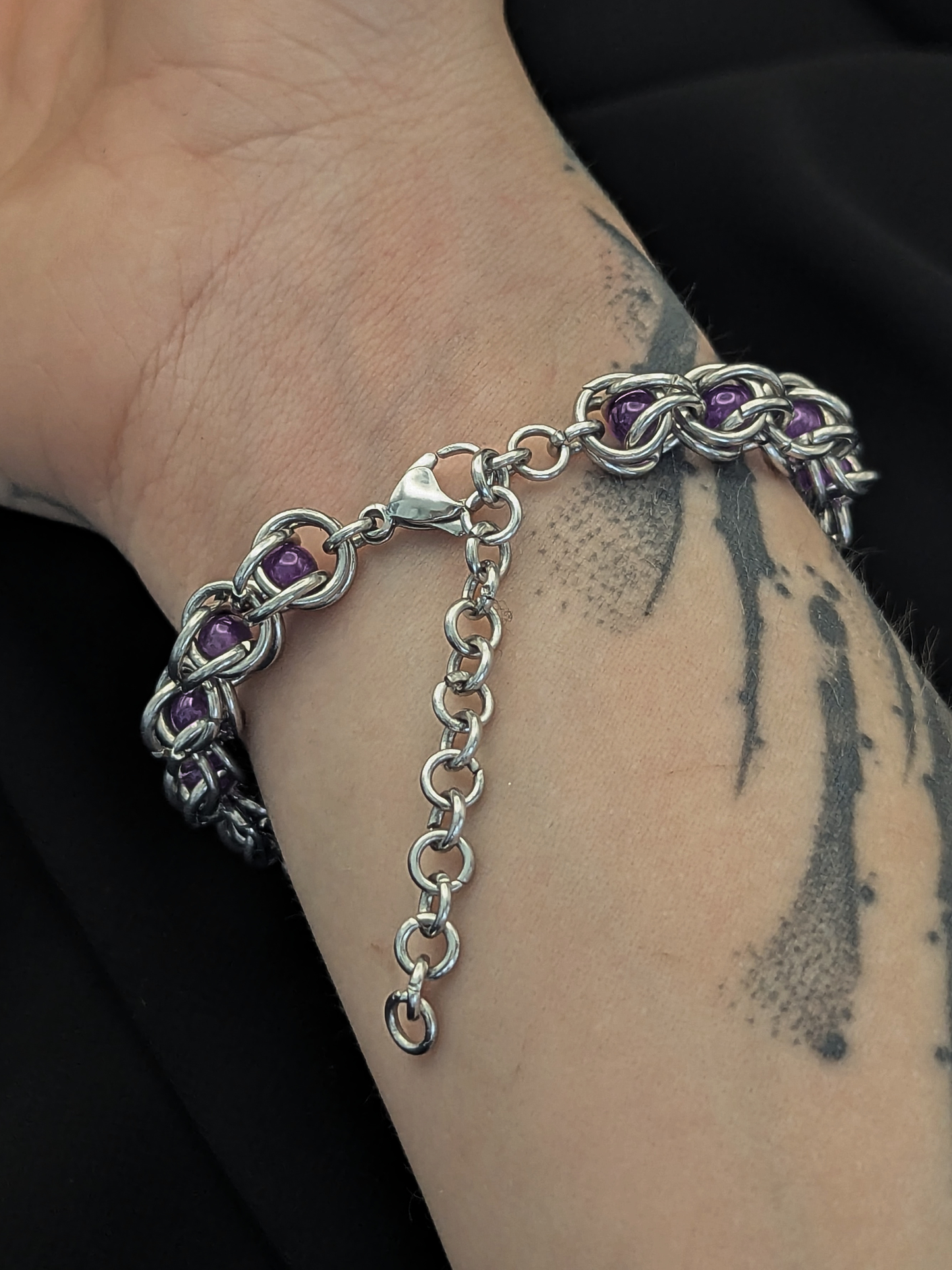 SELENE Bracelet with Amethyst