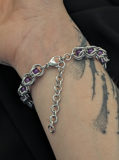 SELENE Bracelet with Amethyst