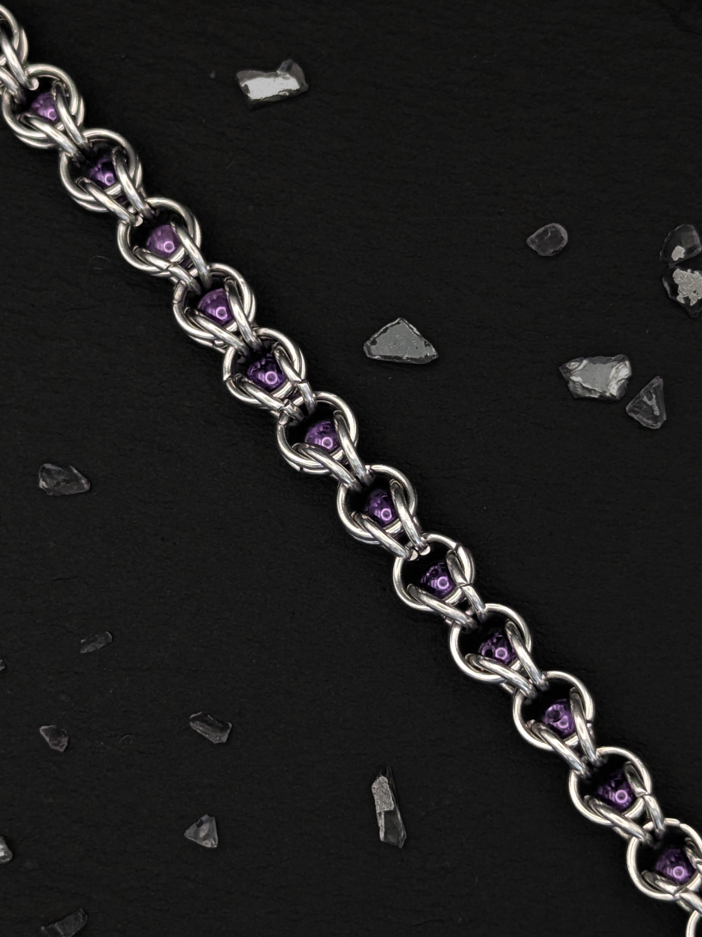 SELENE Bracelet with Amethyst