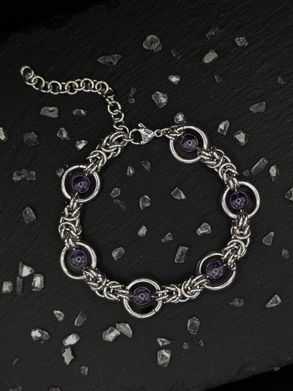 ZEPHIRA Bracelet with Amethyst