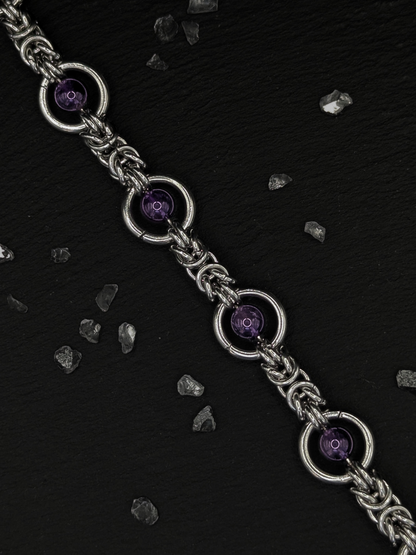 ZEPHIRA Bracelet with Amethyst